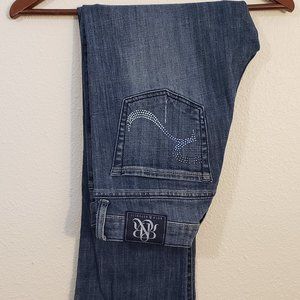 Rock & Republic Womens Kasandra Studded Bootcut Jeans Size 10